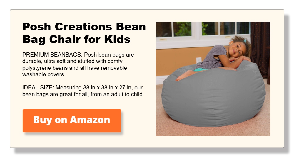 Posh Creations Bean Bag Chair for Kids