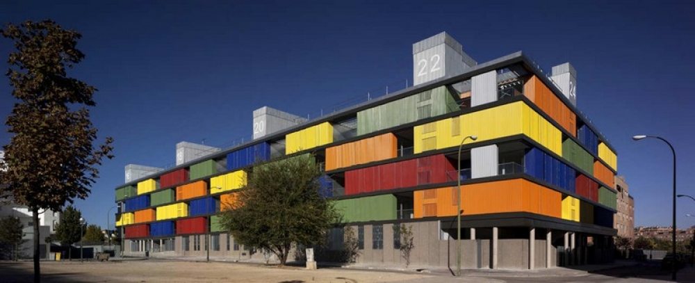 Public housing in Carabanchel, Spain!
