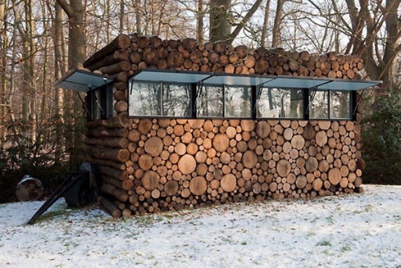 Log Cabin on Wheels