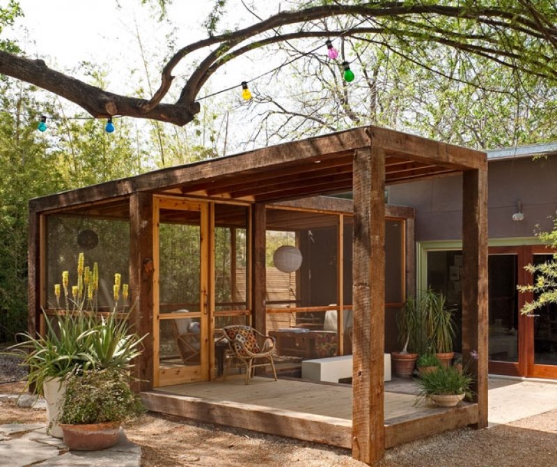 The Poteet Loft Porch