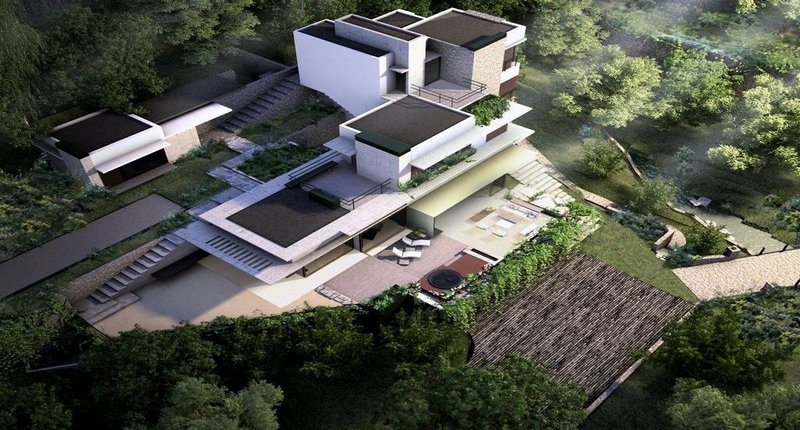 MZ House - concrete, stone, timber and views...