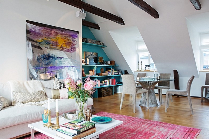 Scandinavian Loft With Two Terraces, Stockholm
