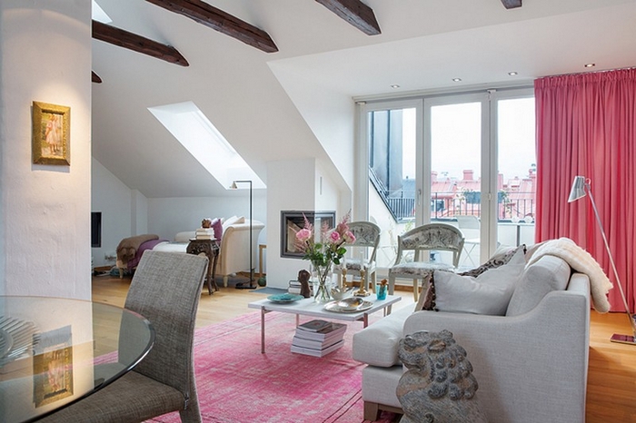 Scandinavian Loft With Two Terraces, Stockholm