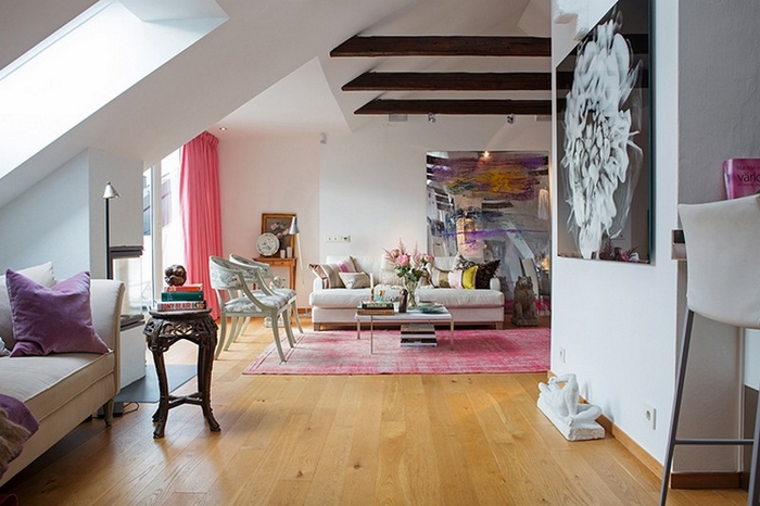 Scandinavian Loft With Two Terraces, Stockholm