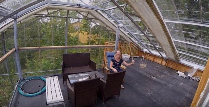 Sacilotto and Granmar House in a Greenhouse