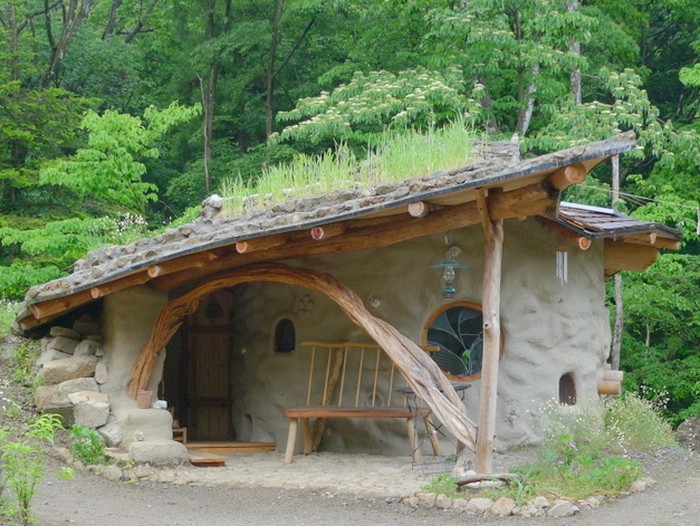 Shantikuthi Earthbag Spiral House