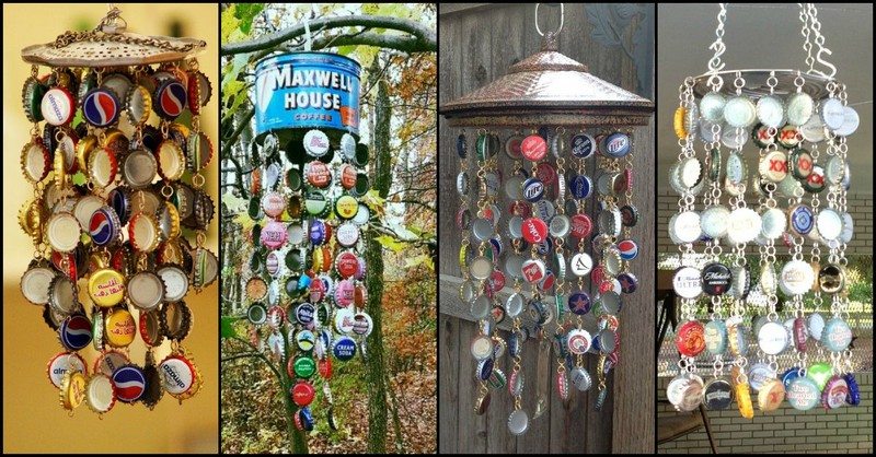 Bottle Cap Wind Chime