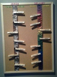 Chore Board Ideas