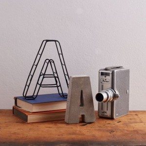 Decorative Concrete Letters