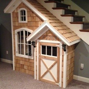 Under Stairs Playhouse