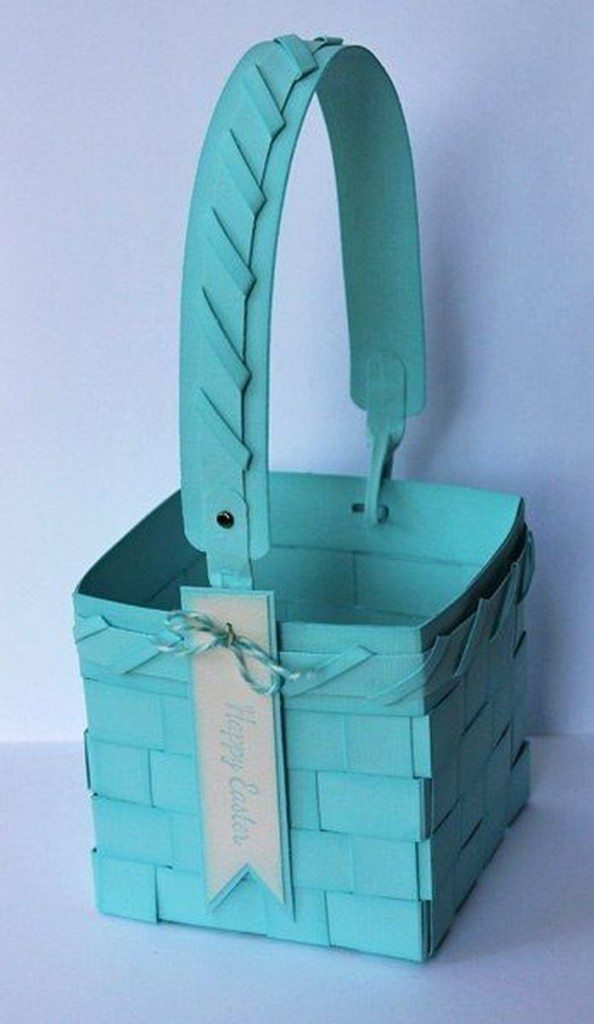 Woven Paper Easter Basket Samples