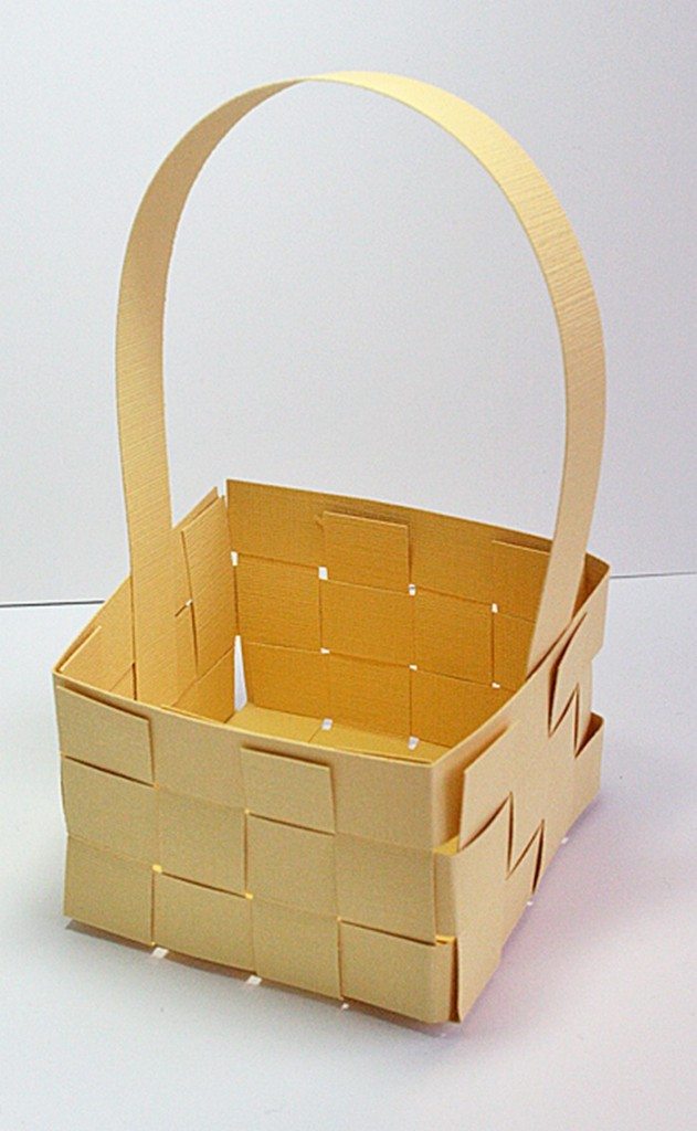 Woven Paper Easter Basket Samples