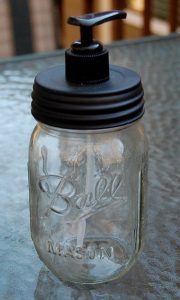 Mason Jar Soap Dispenser