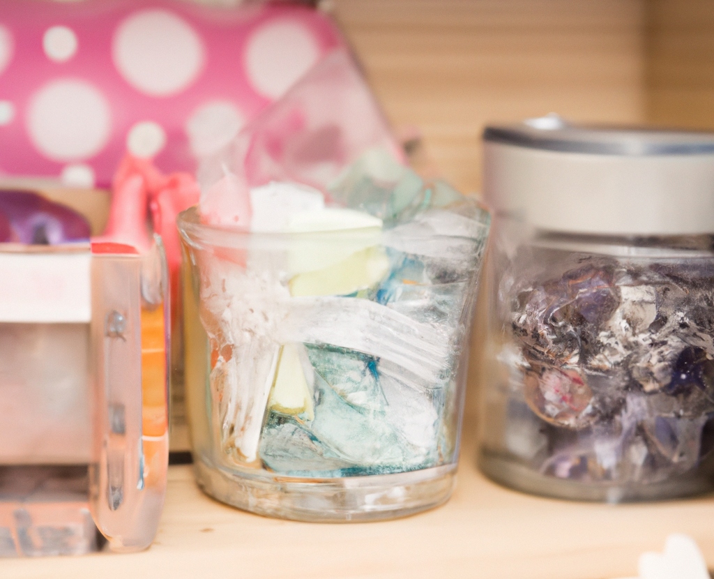 Having all of your supplies in one place makes it easier to find what you are looking for when you need it.