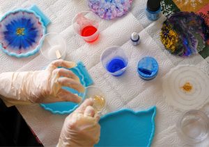 DIY Resin Art project