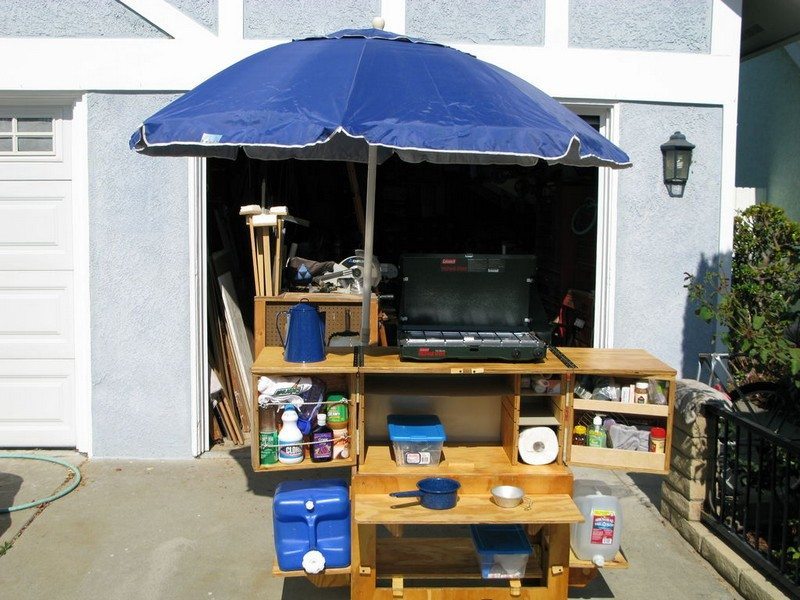 Portable Camp Kitchen