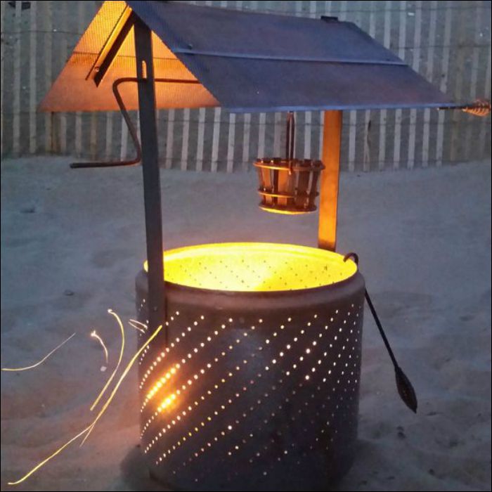 Wishing Well Burn Barrel