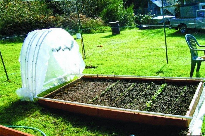 Gliding Hoop House