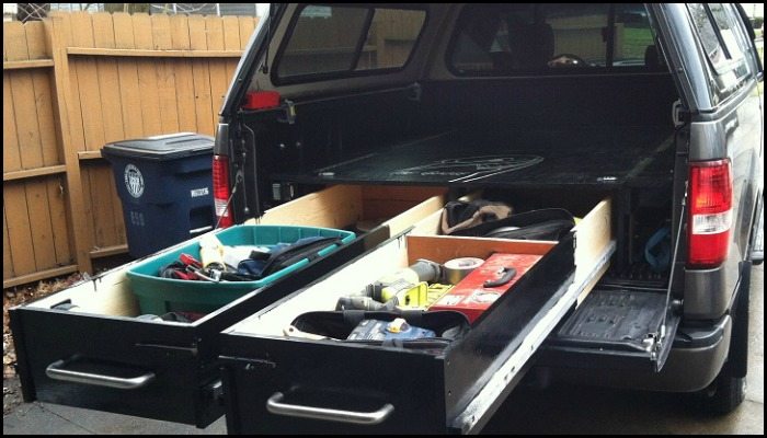 Sliding Truck Bed Drawer System Main Image
