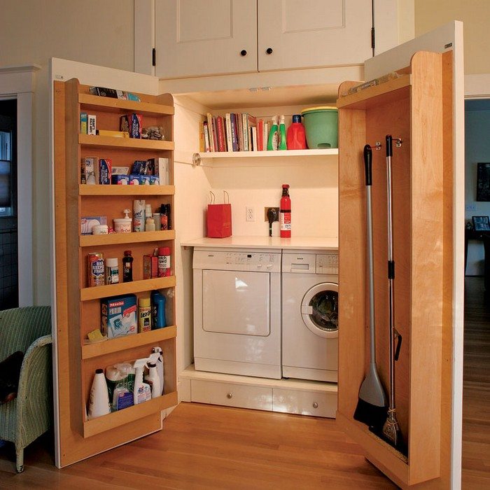 Closet Laundry Room
