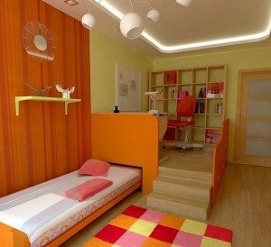 Pull-out Bed Under Platform