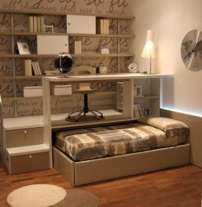 Pull-out Bed Under Platform