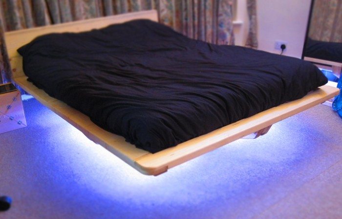 DIY Floating Bed