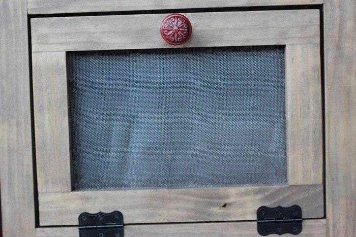 DIY Vegetable Bin Cupboard