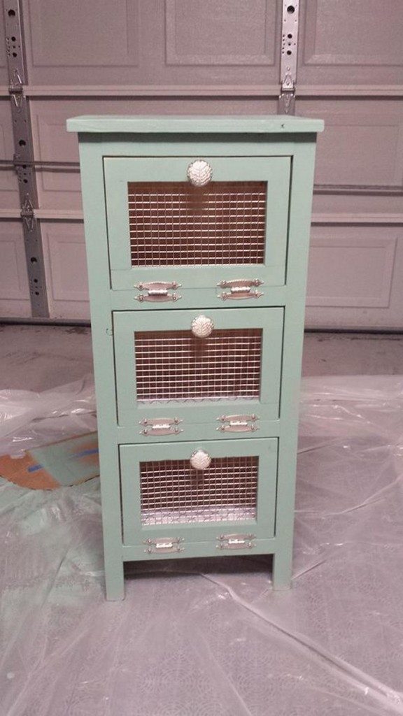 DIY Vegetable Bin Cupboard