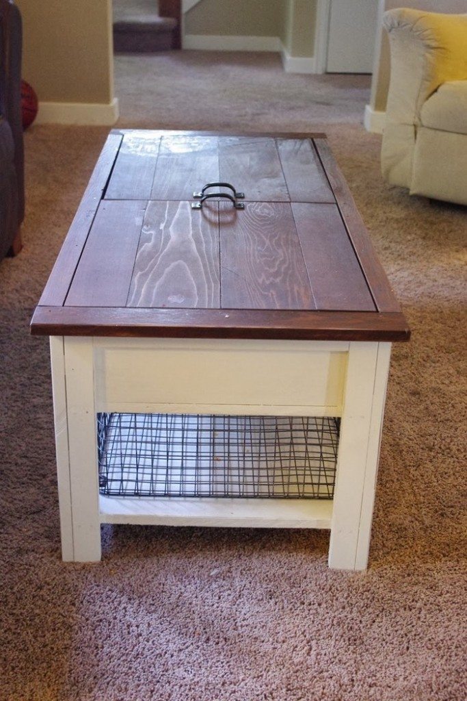 Coffee Table with Lego Storage