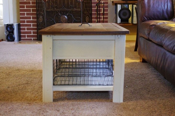 Coffee Table with Lego Storage