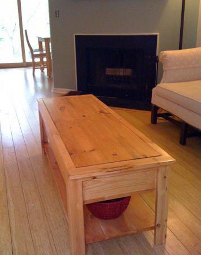Coffee Table with Lego Storage