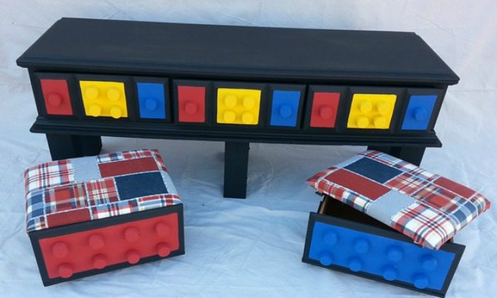 DIY Lego Themed Dresser Main Image