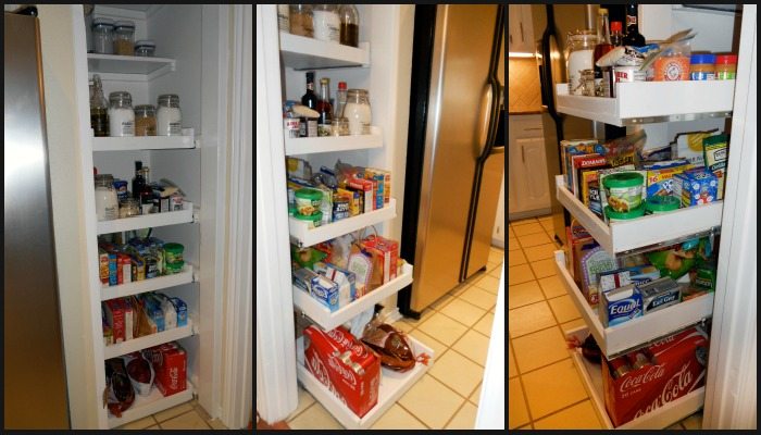 Pullout Pantry Shelves