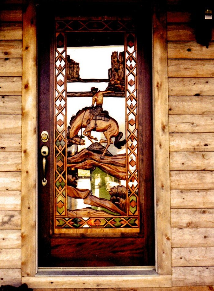 Carved Wooden Doors