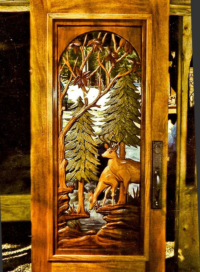 Carved Wooden Doors