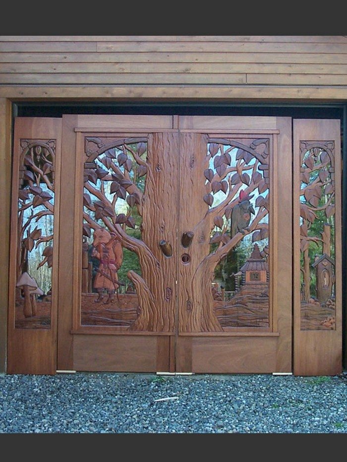 Carved Wooden Doors