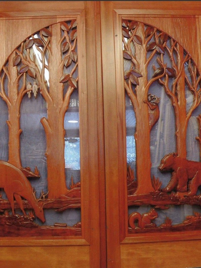 Carved Wooden Doors