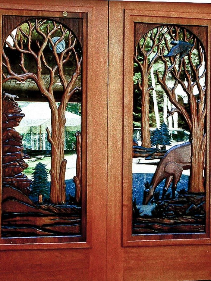 Carved Wooden Doors