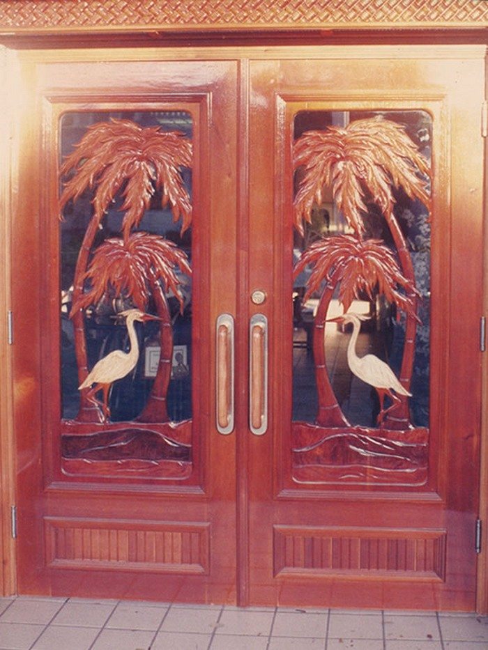 Carved Wooden Doors
