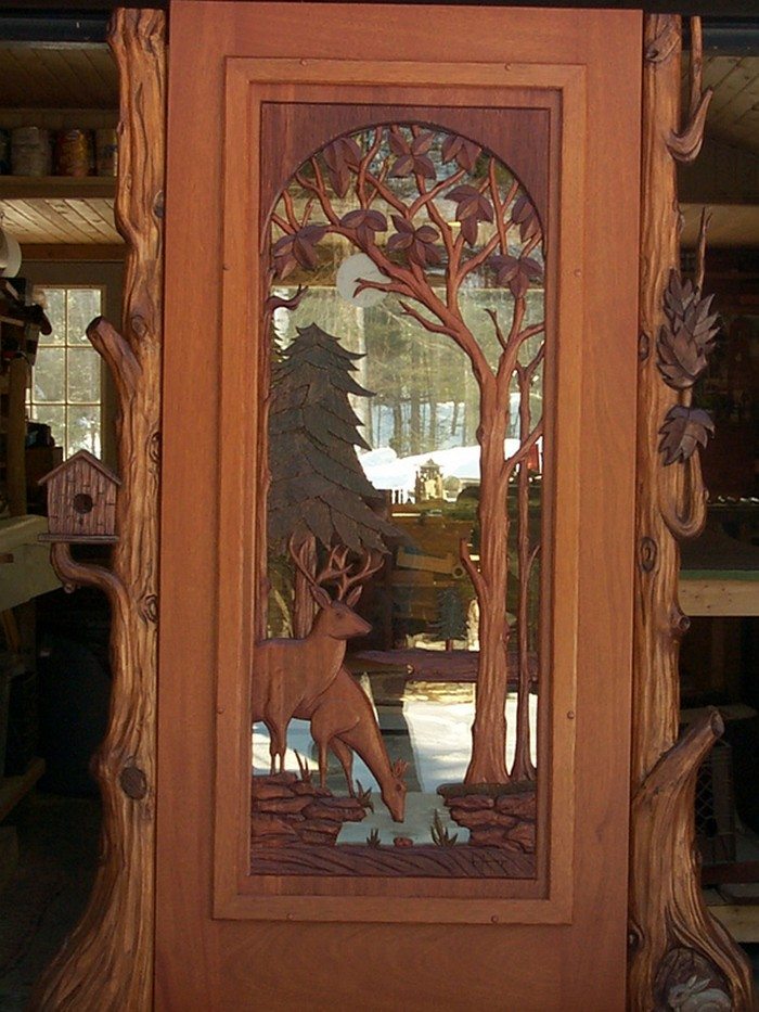 Carved Wooden Doors