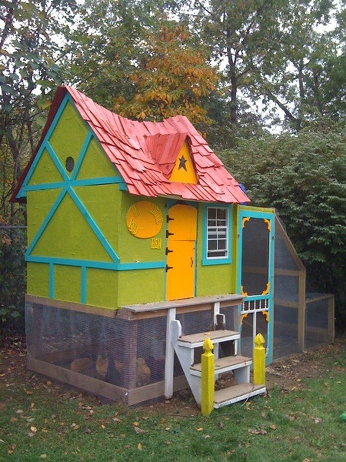 Fairytale Chicken Coop
