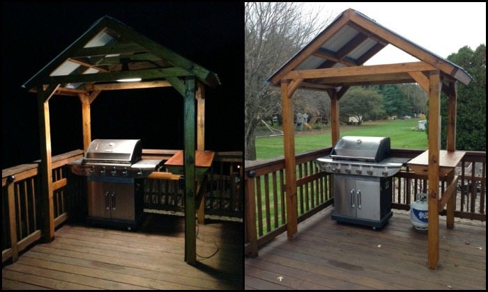 DIY Grill Gazebo