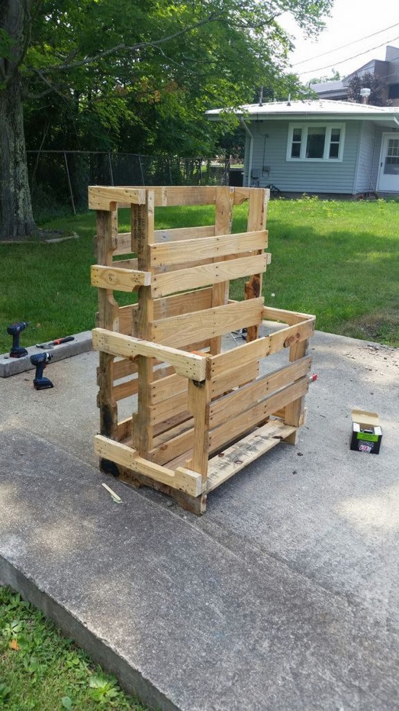 Pallet Wood Storage