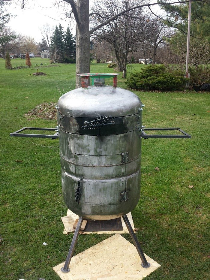 Propane Tank Pizza Oven