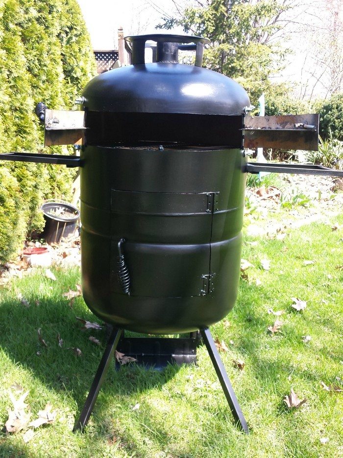 Propane Tank Pizza Oven