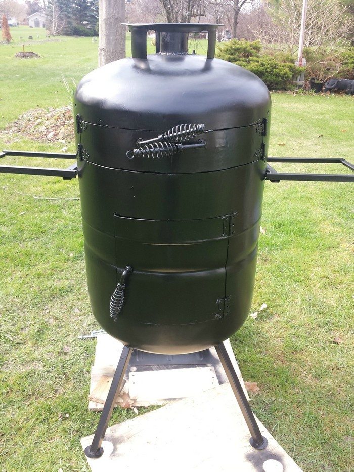 Propane Tank Pizza Oven