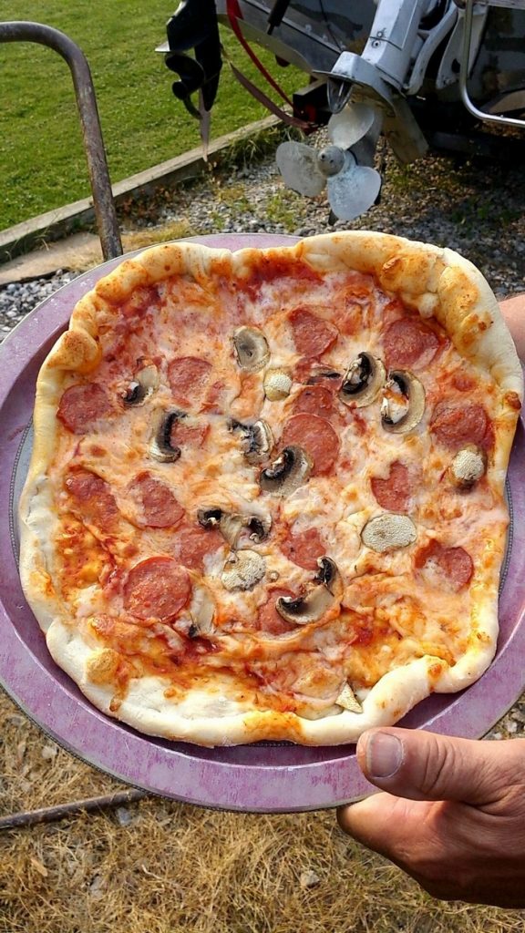 Propane Tank Pizza Oven