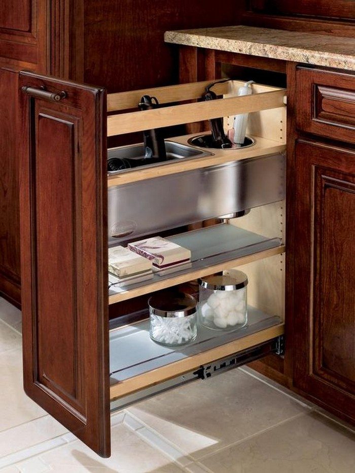 Pull-out Bathroom Storage