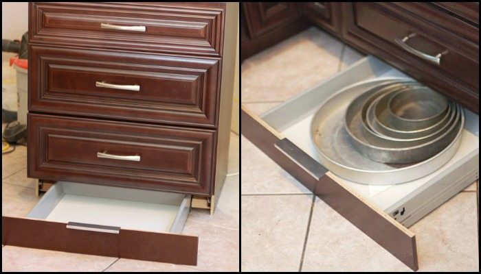 Toe Kick Drawer